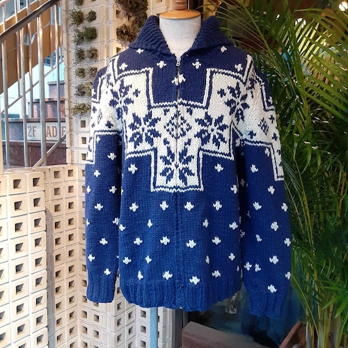 60's Cowichan sweater / 60年代 カウチン セーター