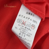 社交ダンス 衣装 スタンダード スカート レッスンウェア レディース オールシーズン レッド系 赤 朱色 バーミリオン ICHIOKU イチオク 花柄 花模様 レース フレアスカート 伸縮性 高品質 おしゃれ ダンスレッスン お花レース 格好良い