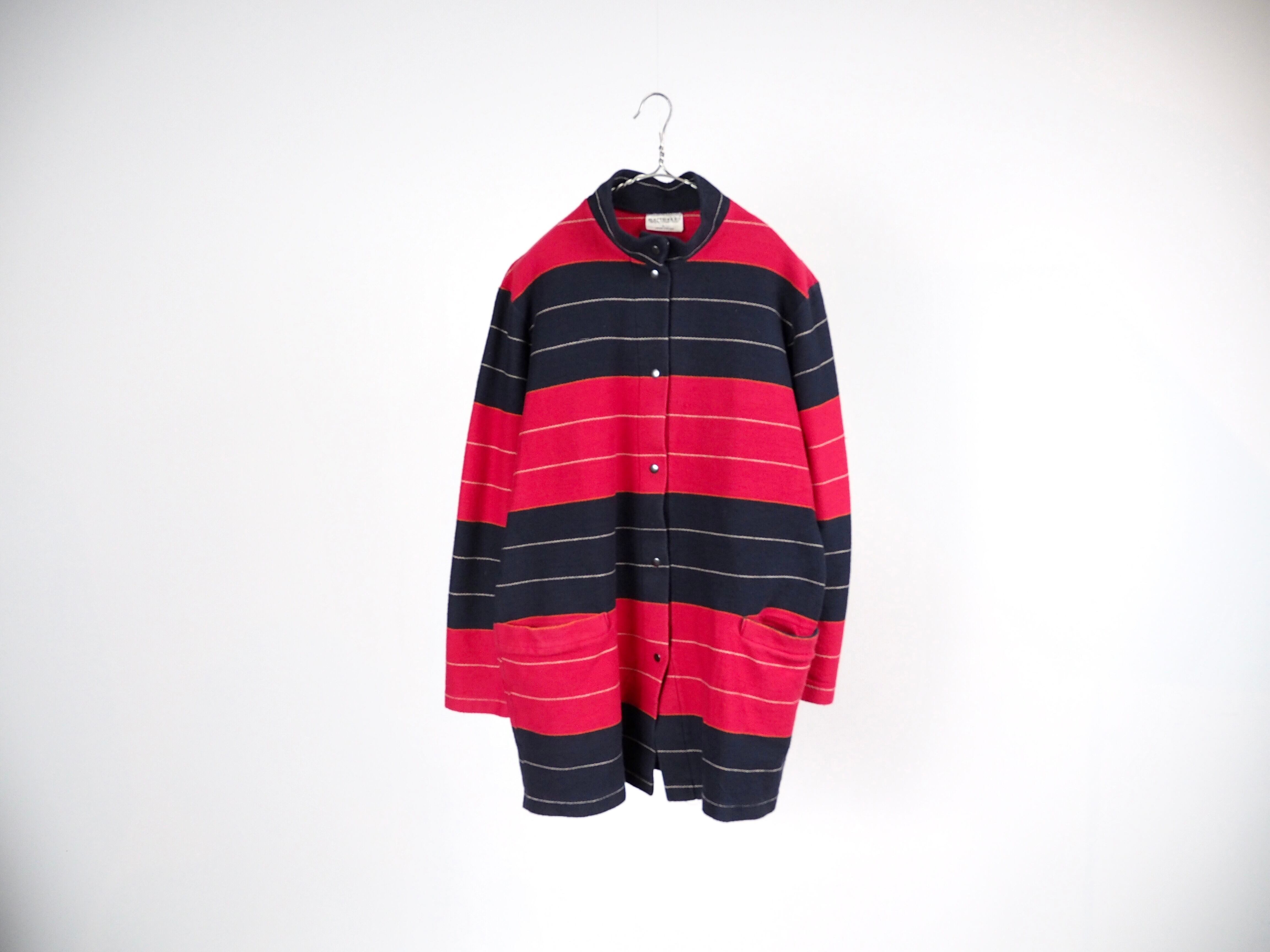 marimekko MADE BY SUOMEN TRIKOO stand collar jacket L