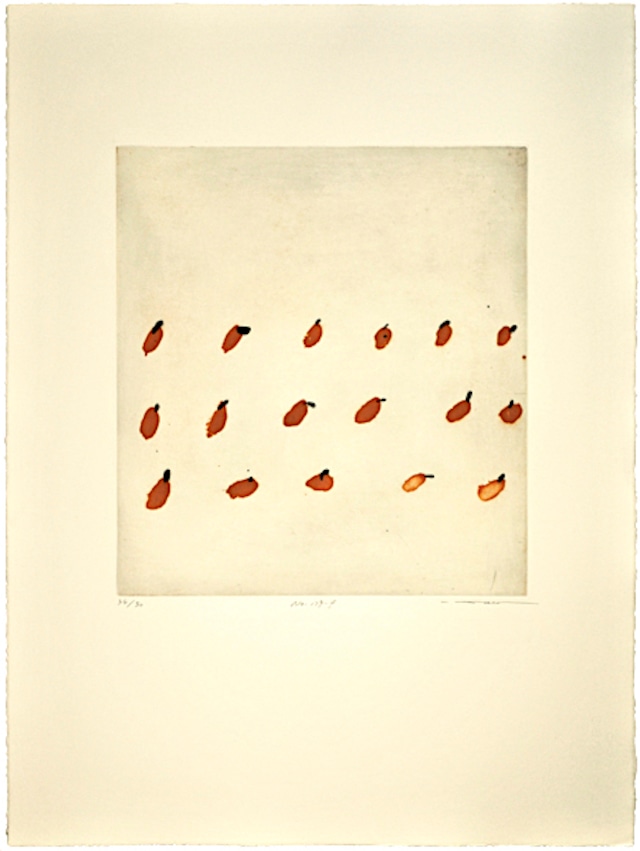ZHOU Hao 周豪 "No.179-f" etching (76x57cm)sheet