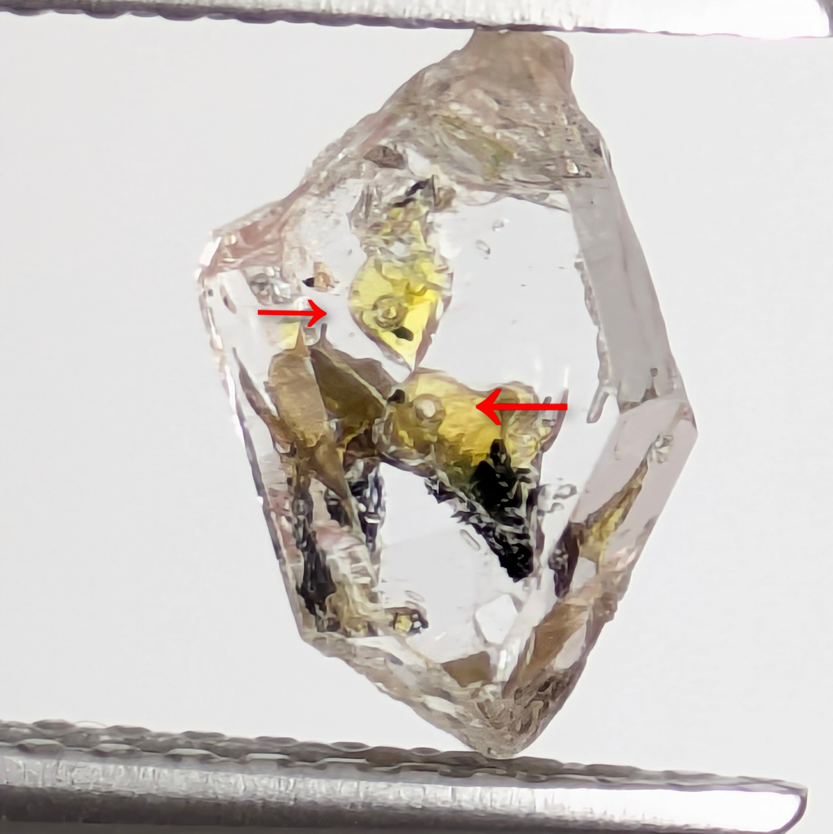 オイルインクォーツ原石 パキスタン産 【1.12ct】 PRO208983 | Gem's