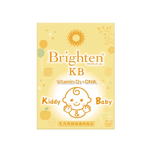 サケ/鮭白子由来ＤＮＡとして１２５ｍｇ・ビタミンＤ・5μｇ・Brighten KB・ブライテンKB・30日分30包*1.5g