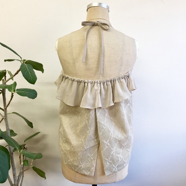 セール価格 リメイク服 レースのキャミソール スカート上下セットアップワンピース ベージュ サイズm 9号 アート デコムス ピペ セール価格 リメイク服 レースのキャミソール スカート上下セットアップワンピース ベージュ サイズm 9号 アート デコムス ピペ