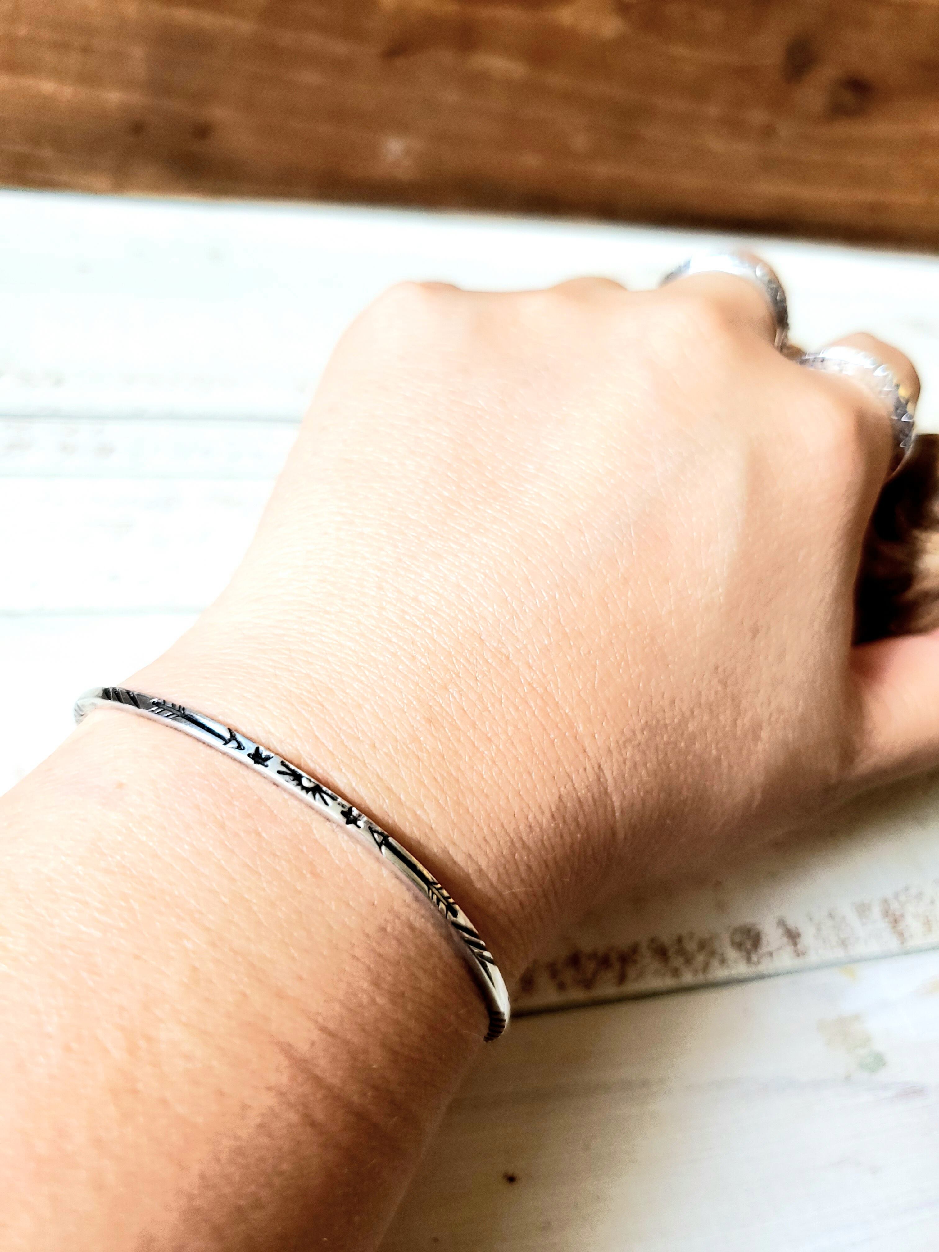 インディアンジュエリー シルバー バングル エリッカニコラスビゲイ