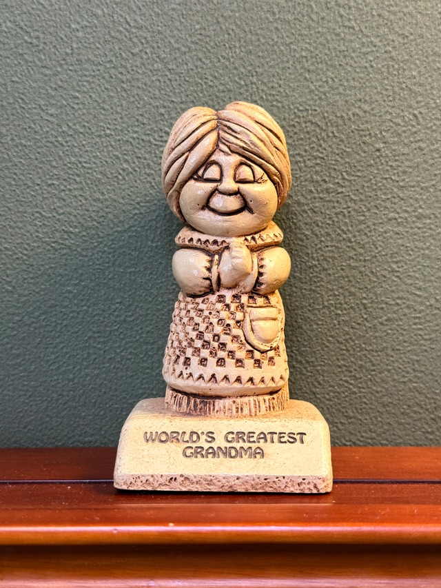 USA製 Wooden Message Doll made in USA