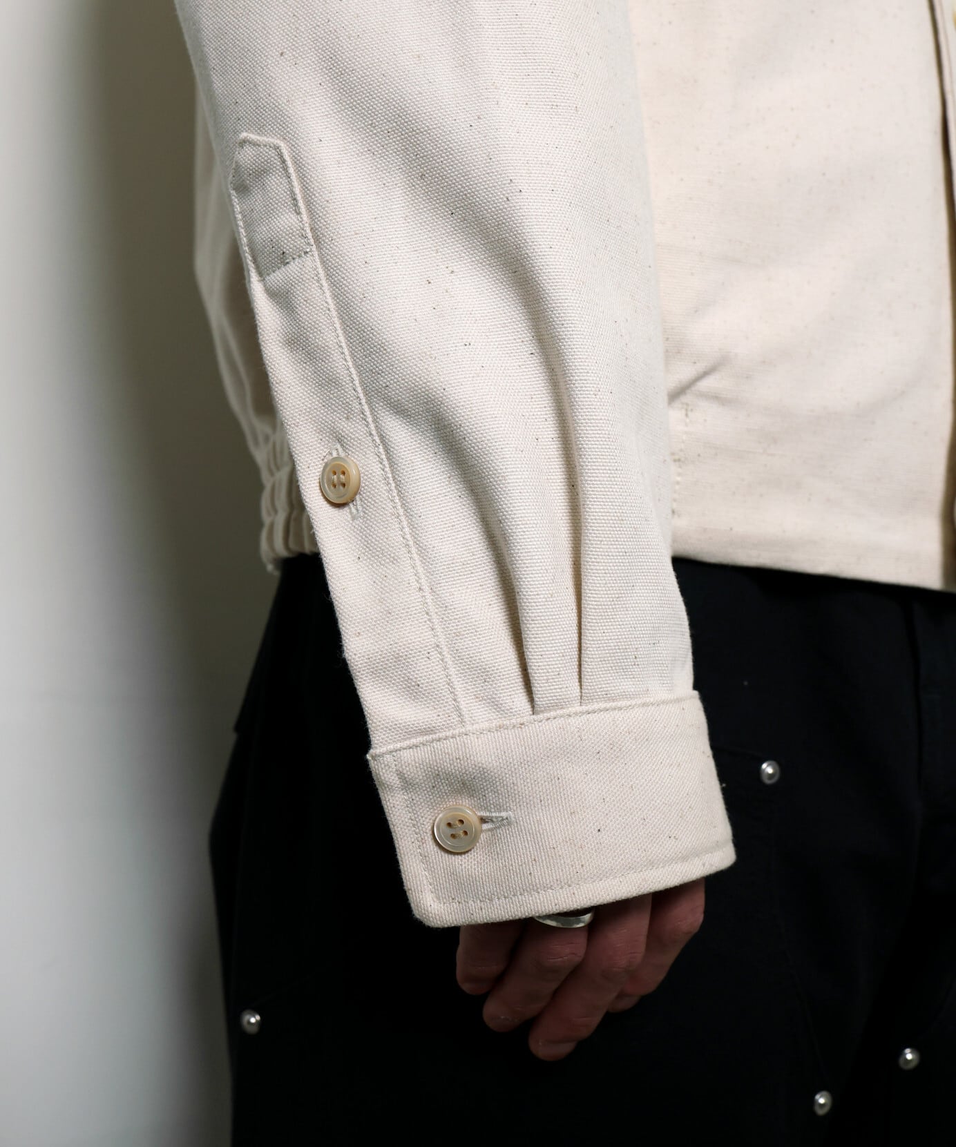 UNUSED / US2541 DUCK BUTTON DOWN SHIRT(NATURAL) | AfterSchool