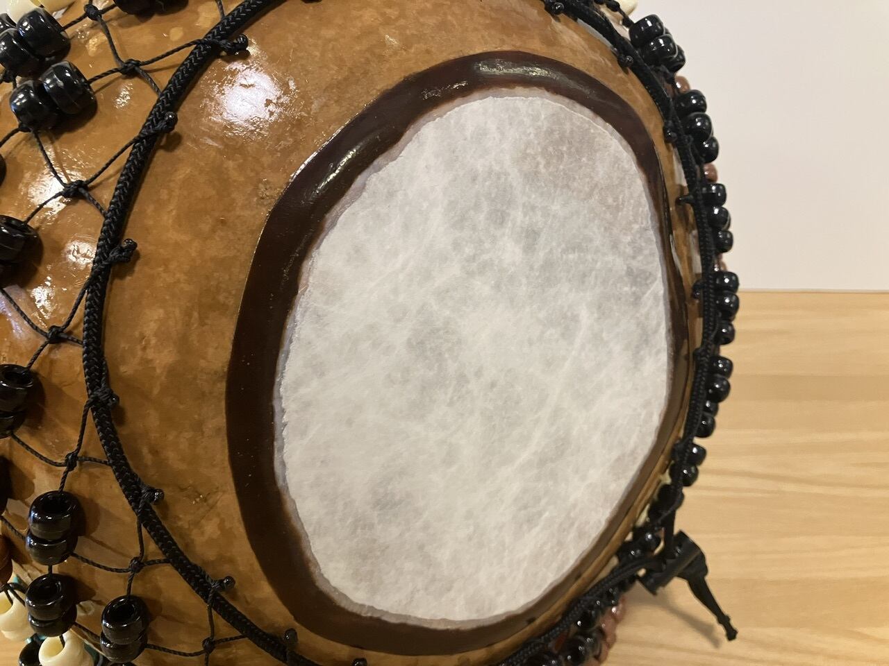 OTOMO Percussion ひょうたん製シェケレ Turquoise Spirit Shekere