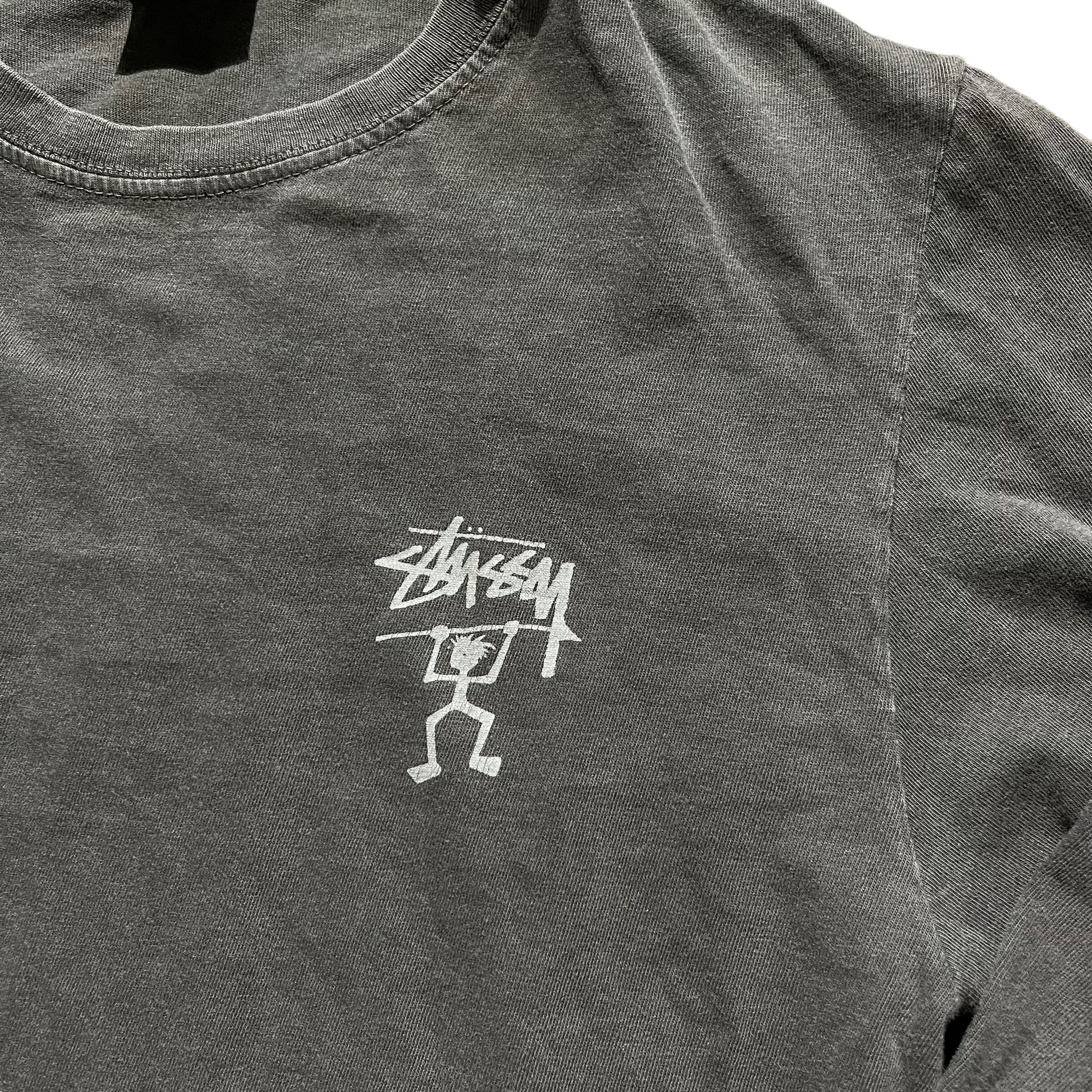 【希少】STUSSY / ステューシー センターロゴ  Tシャツ  シャドーマン