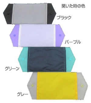 [バイオパッカー] 制菌 抗菌 脱臭 マスクケース コンパクト (グリーン) 工房 手作り 日本製 エコパッケージ MX-0002-106