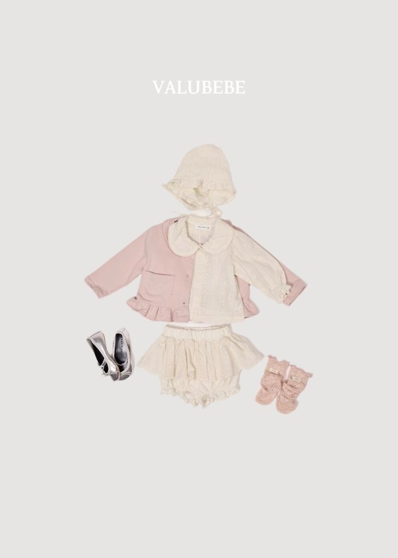 韓国子供服 / 26Autumn / 〖取寄〗valubebe / フリルジャケット / ベビー服 / キッズ服 *6M~S*