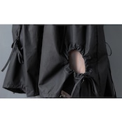 ドローストリング ティアード スカート 00377