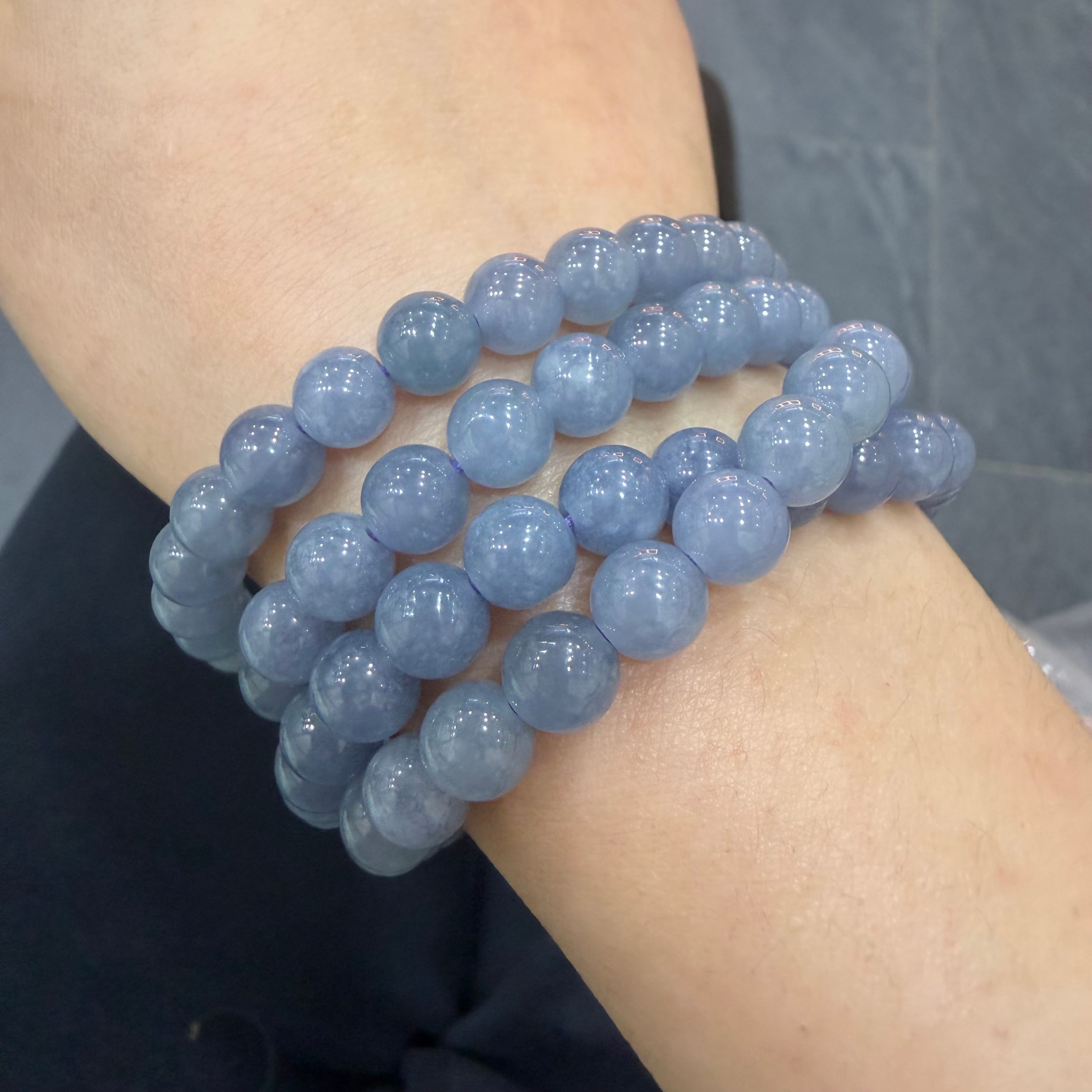 本翡翠バングル グァテマラ産 氷種 可愛い 無含浸 未着色 | FARBE