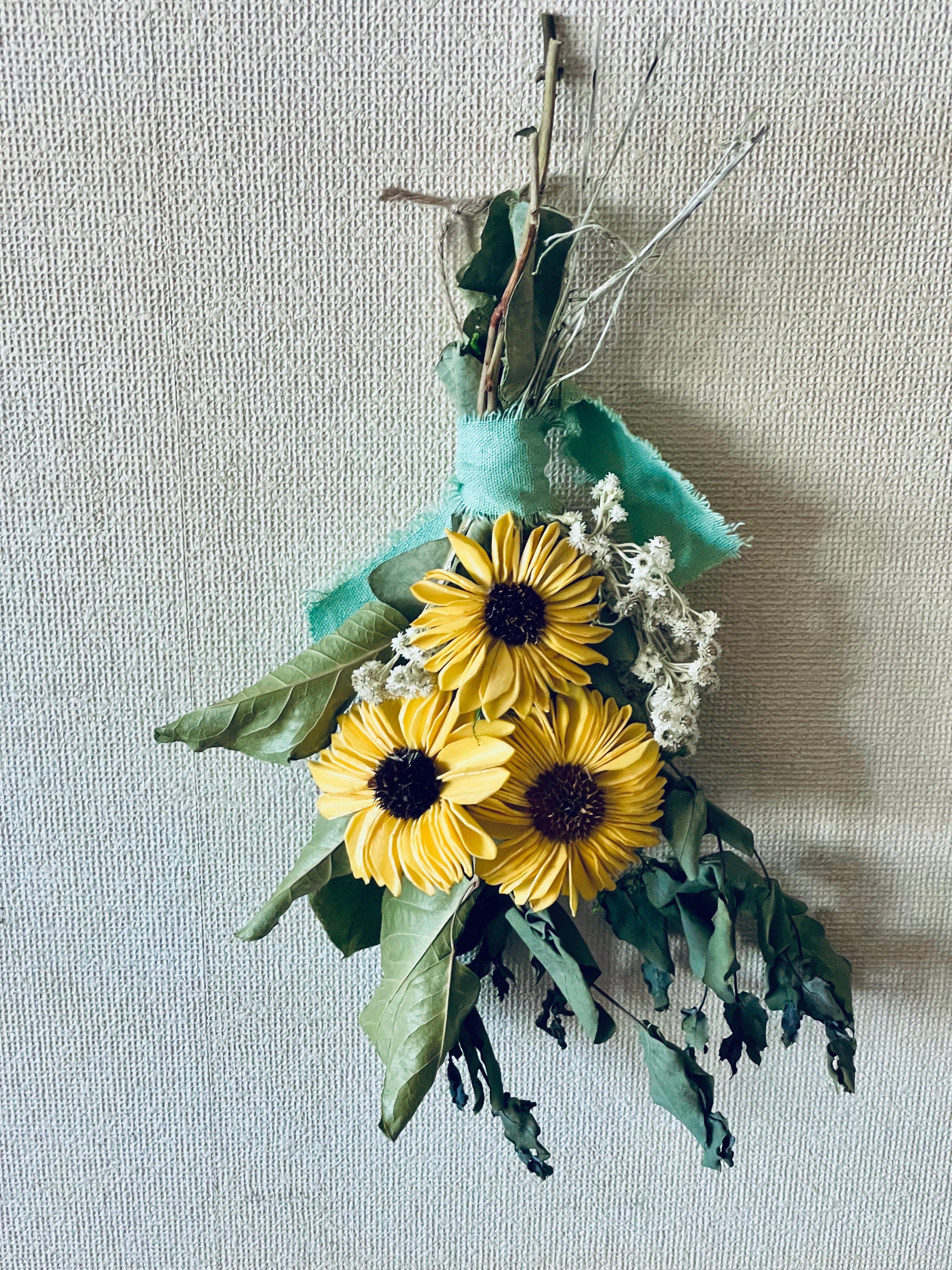 ꕤ︎︎ 感謝祭 ꕤ︎︎ドライフラワーꕤ︎︎ひまわりスワッグ&おまけ アンティーク 191e89116ddf1aecd912110a2b620b