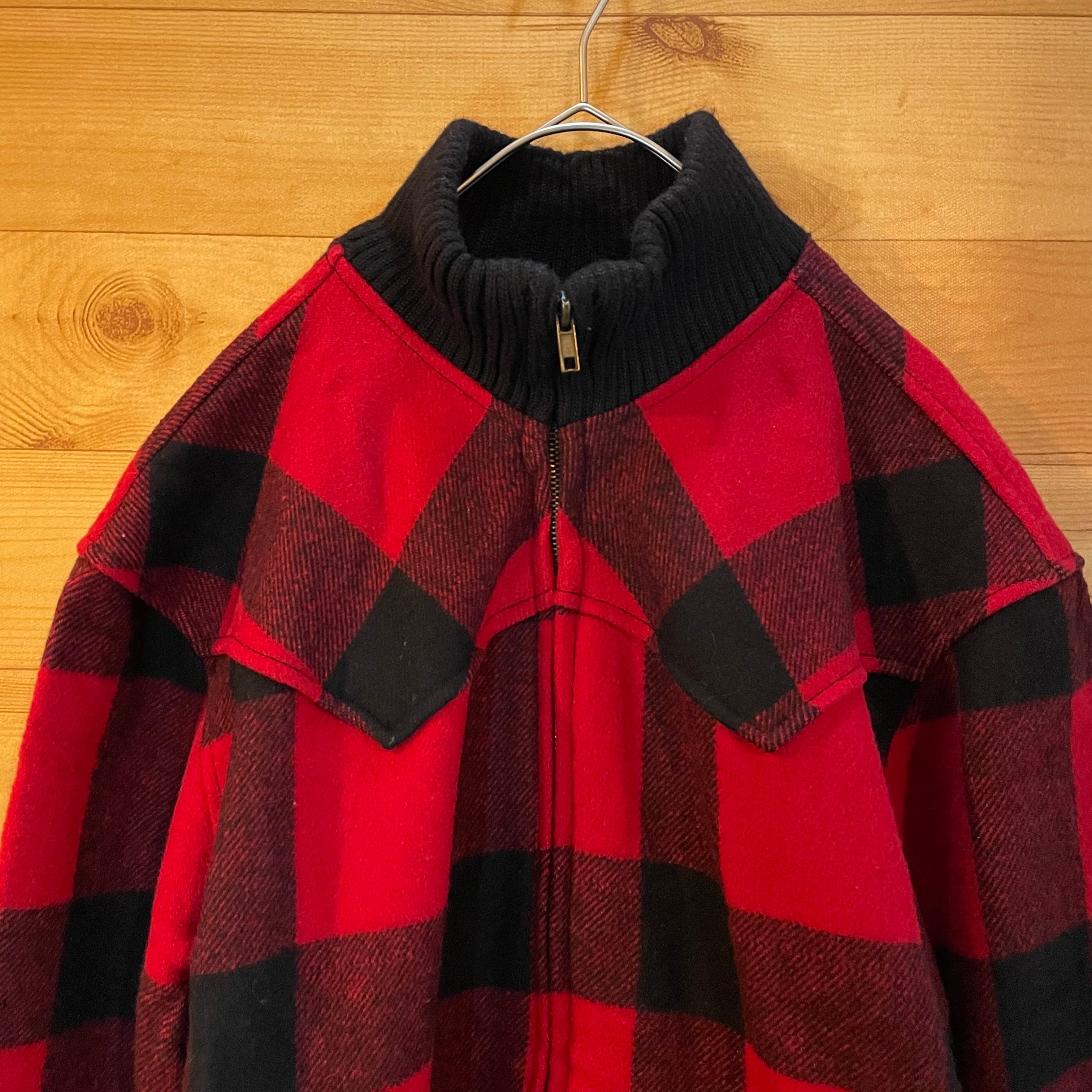 WOOLRICH】ウールジャケット バッファローチェック ブロックチェック