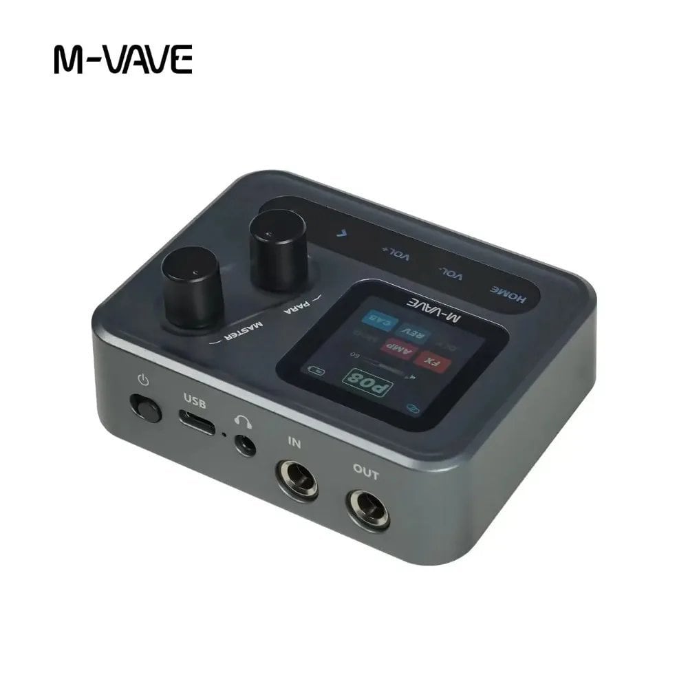 M-VAVE Pocket AMP ギターエフェクター ドラム ルーパー