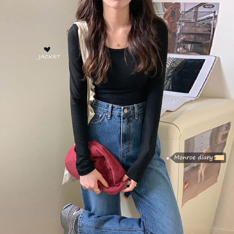 薄手スリムジャケット サマーショートカジュアルTシャツ ロング 夏物 モンロー86298348713