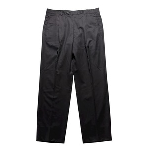 vintage VALENTINO dark brown cashmere blend wool slacks