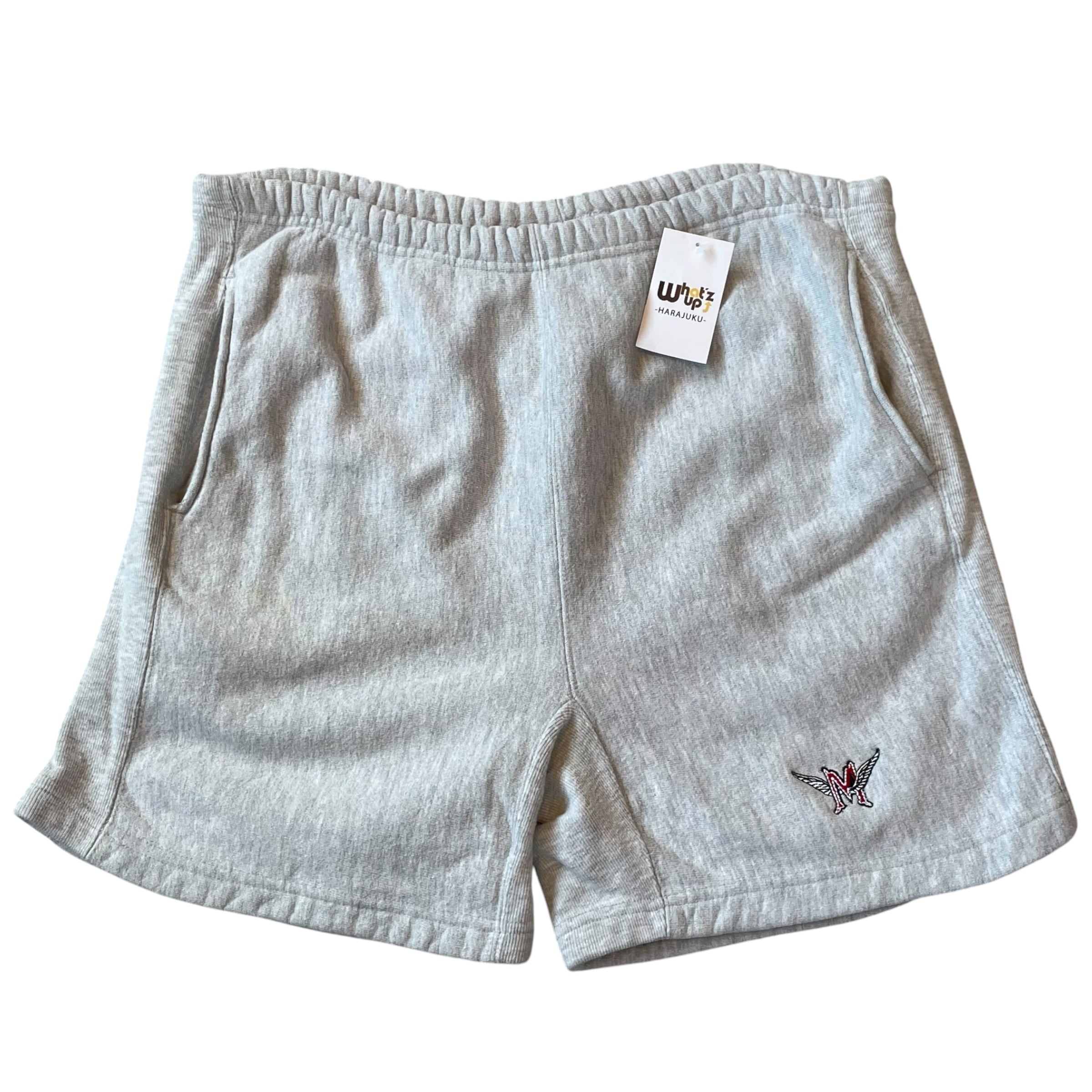 ④1990s Champion R/W Embroidery Sweat shorts
