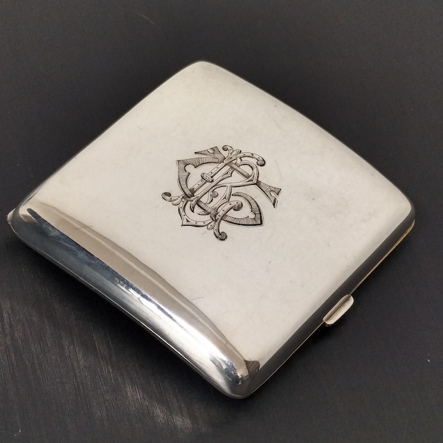 Sterling Silver 1908年 Cigarette Case