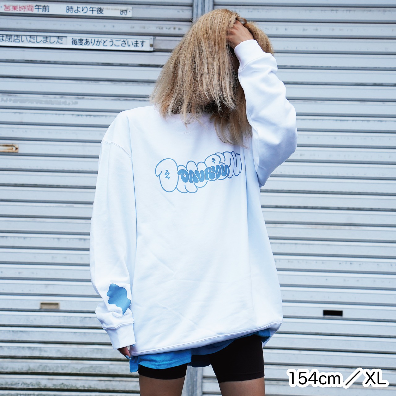 davryu bubble CREW [アシッドブルー]