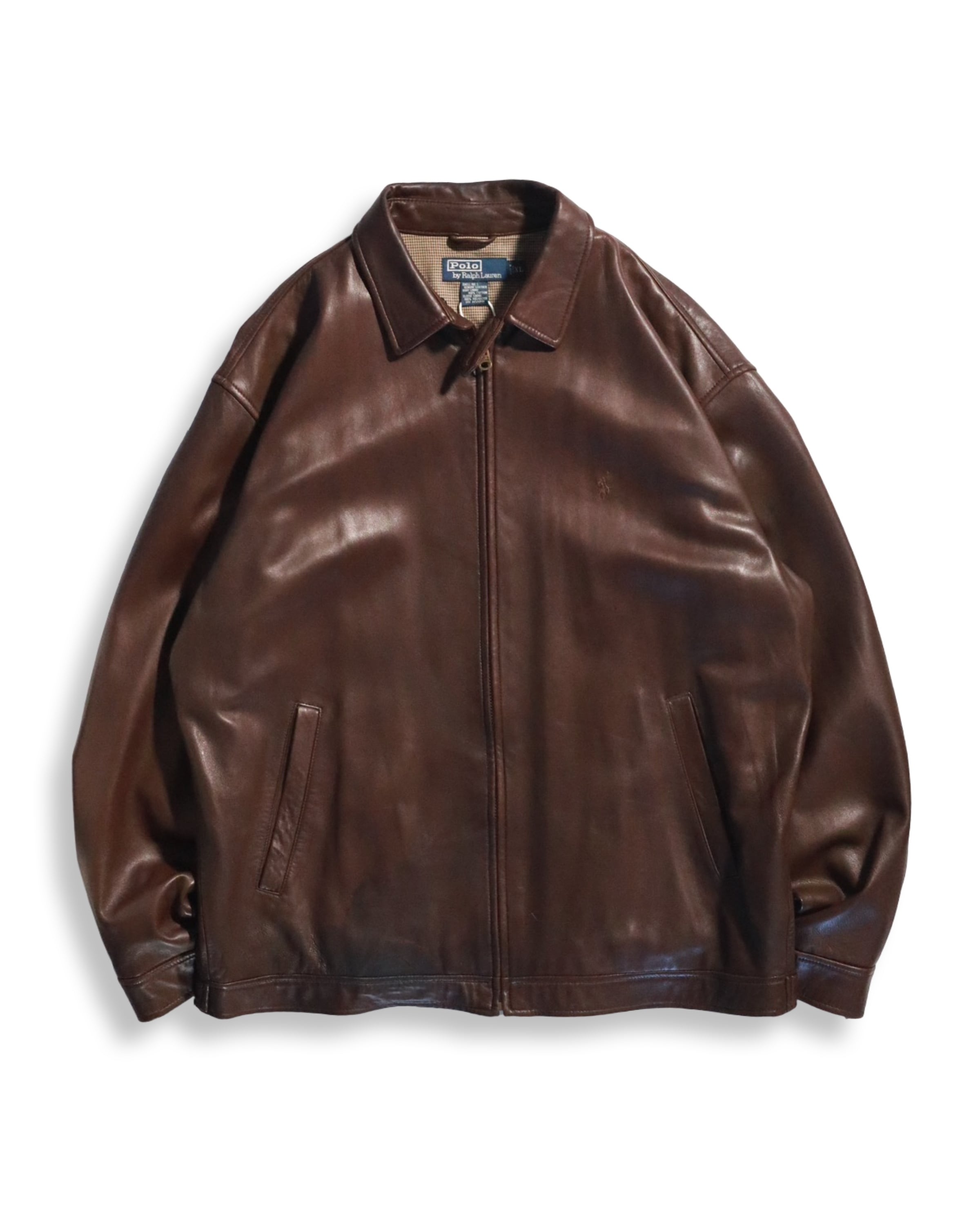 ジャケット・アウター Polo by Ralph Lauren Leather Swing Top 90's 