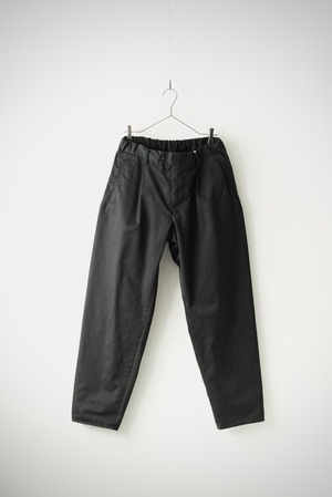 ＜SAMPLE>High Count Cotton Gabardine / The Slacks ( BLACK)