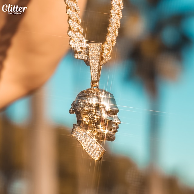 Iced Out Breezy Pendant 【GOLD / SILVER】