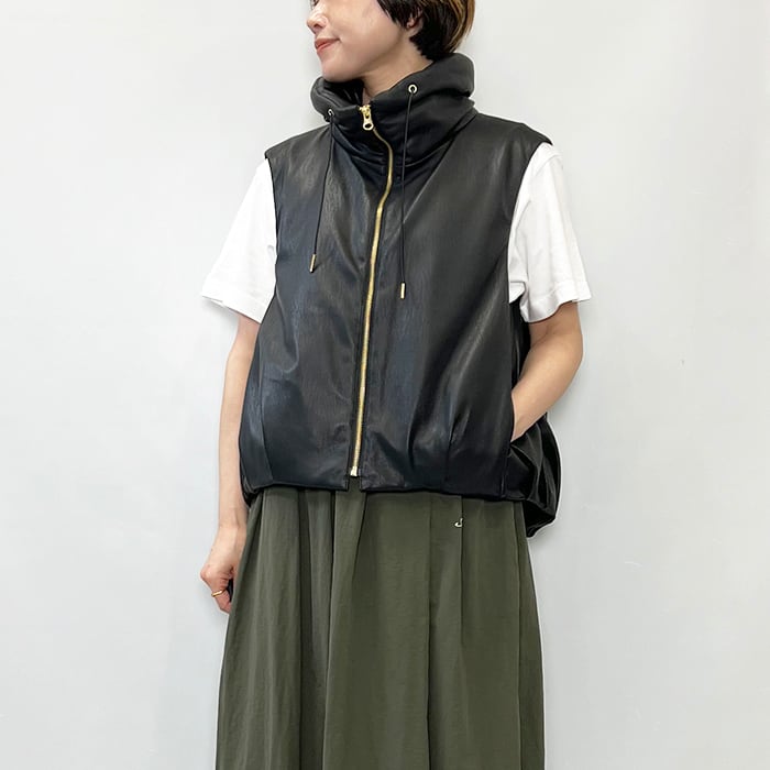 MARGAUX VINTAGE マルゴーヴィンテージ レザーベスト MG JK