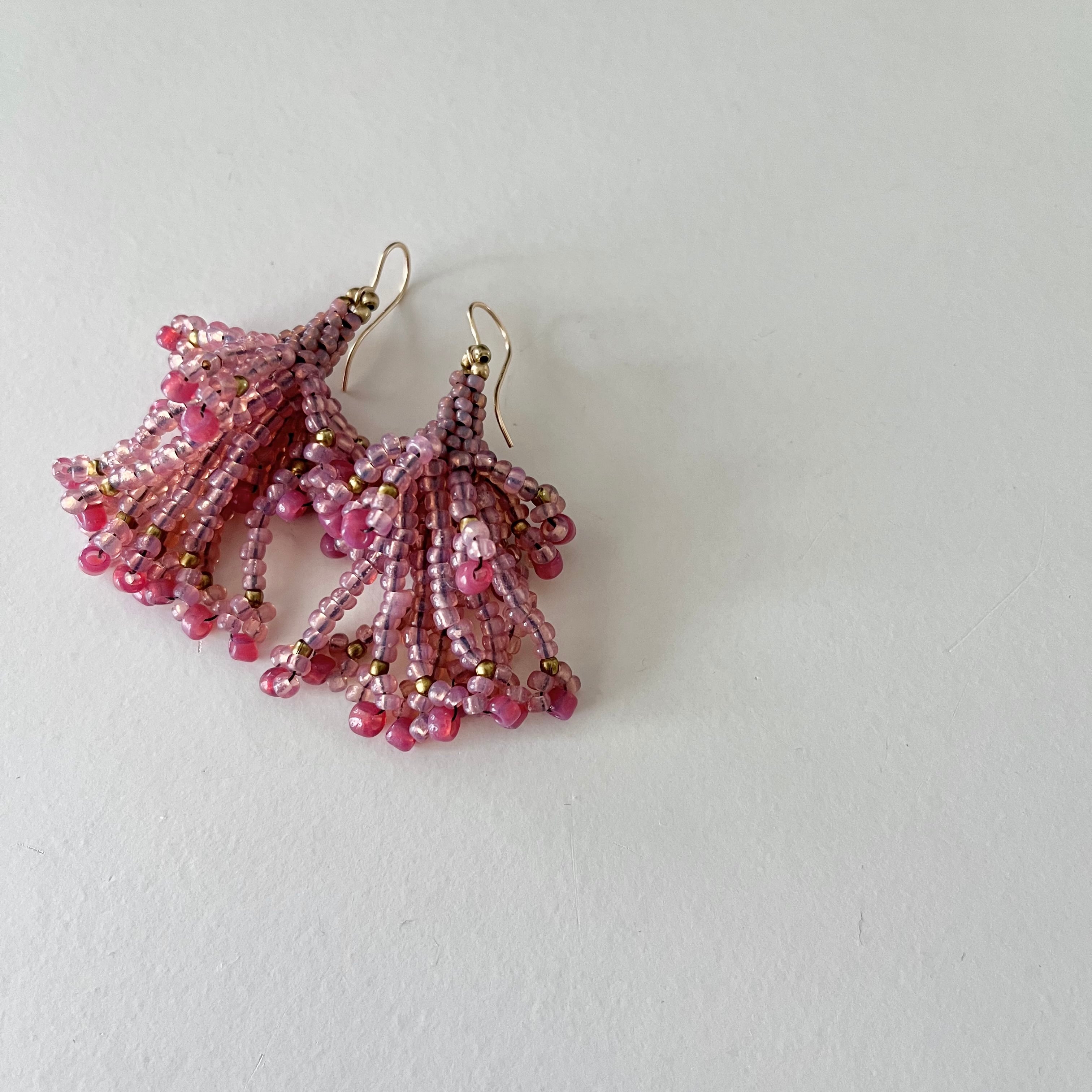 ピアス#pink frills