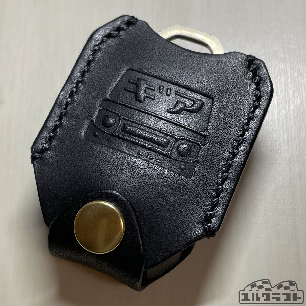 スペーシアスマートキーケース（ギアグリルブラック）