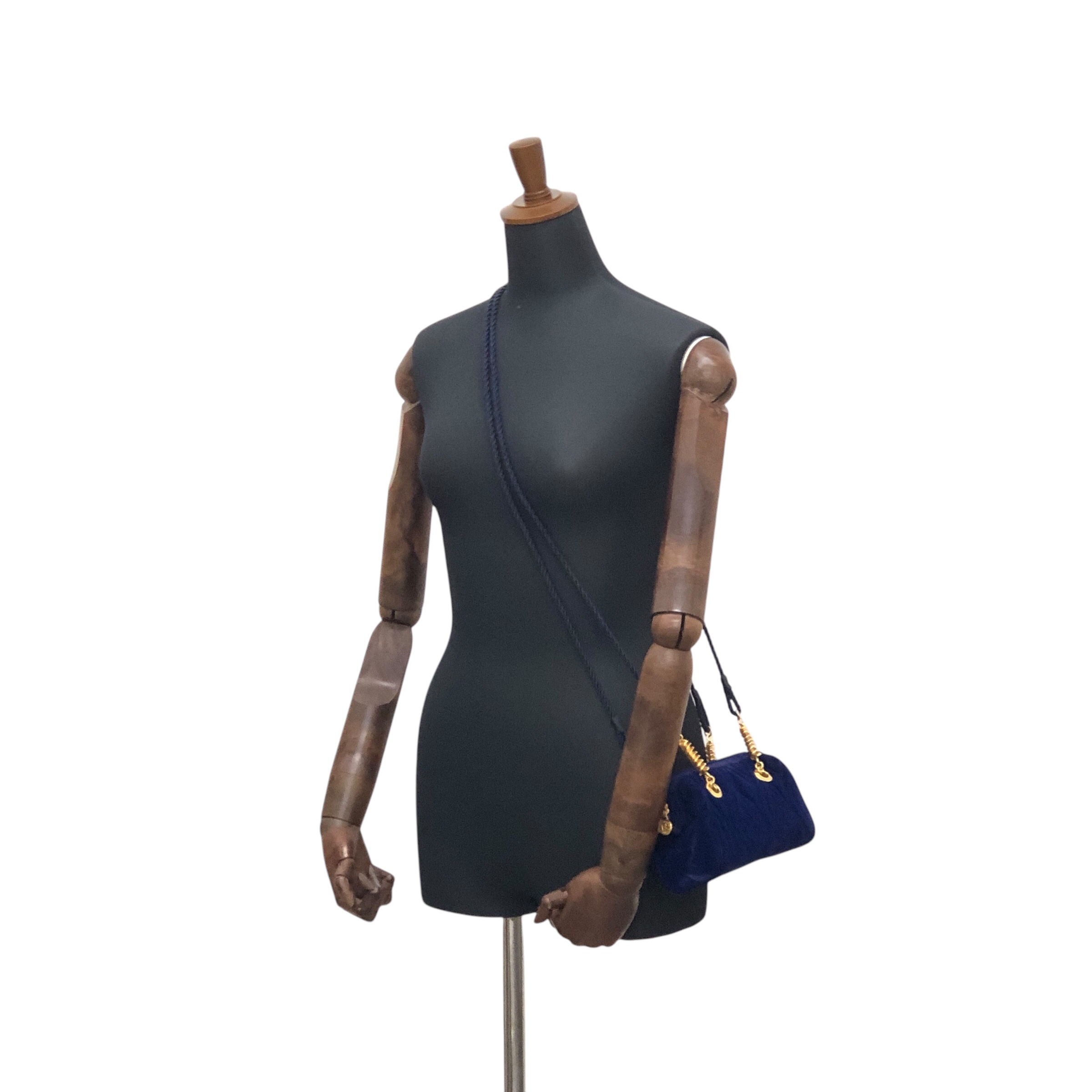 FENDI フェンディ ベルベット素材 ショルダーバック ヴィンテージ 現状 