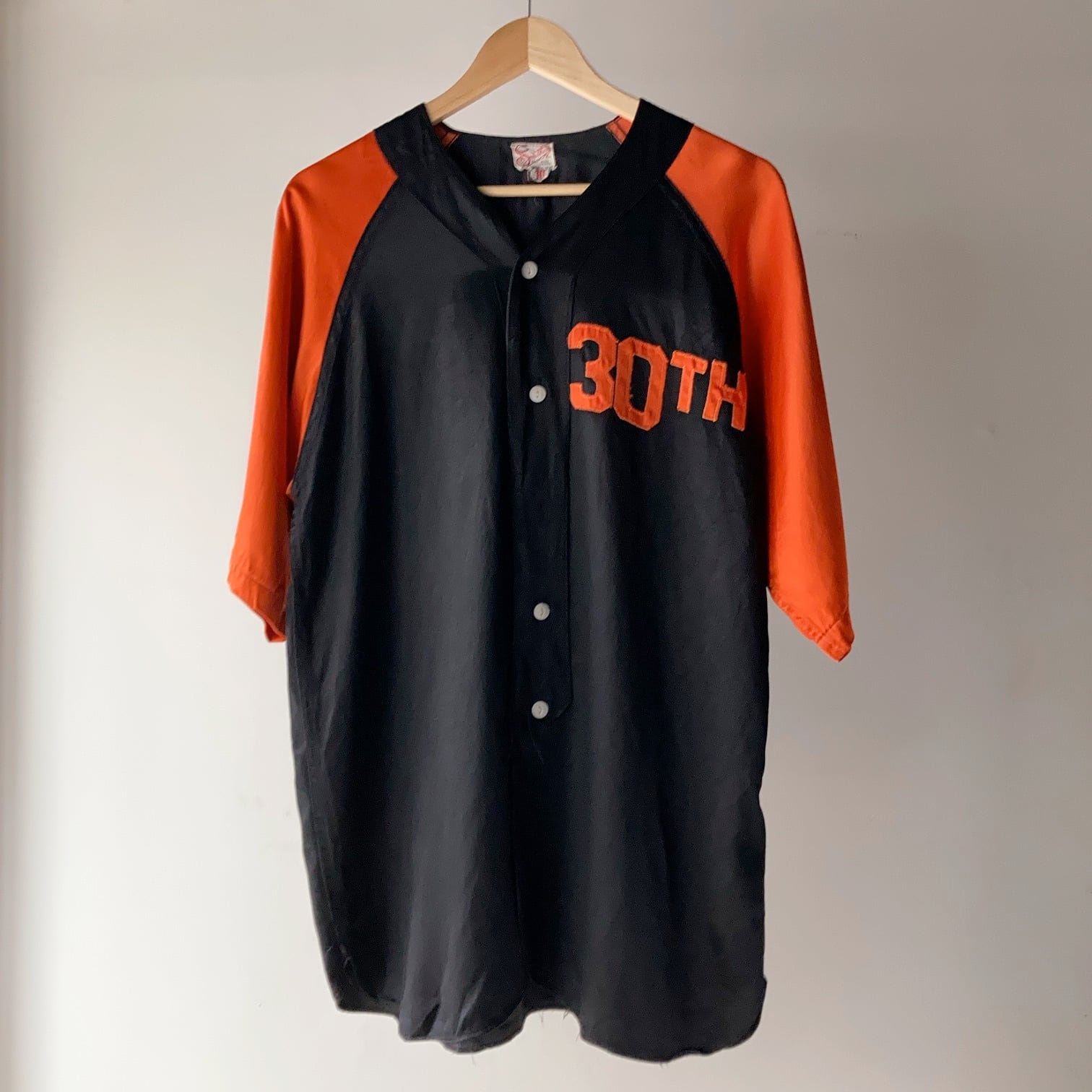 1950's ベースボールシャツ サテン Size 40【TA070902】 | 【公式 