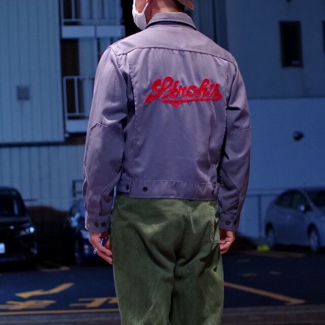 s Lee Work Jacket "Stroh's" / 年代 リー ワーク ジャケット