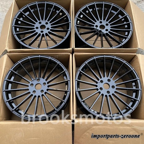 22インチ HM スタイル ブラック ホイール BMW 2022+ BMW G70 7 シリーズ 740 760 適合 LI-1762