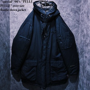 【 doppio】"special" 90's "PELLE PELLE" over size foodie down jacket
