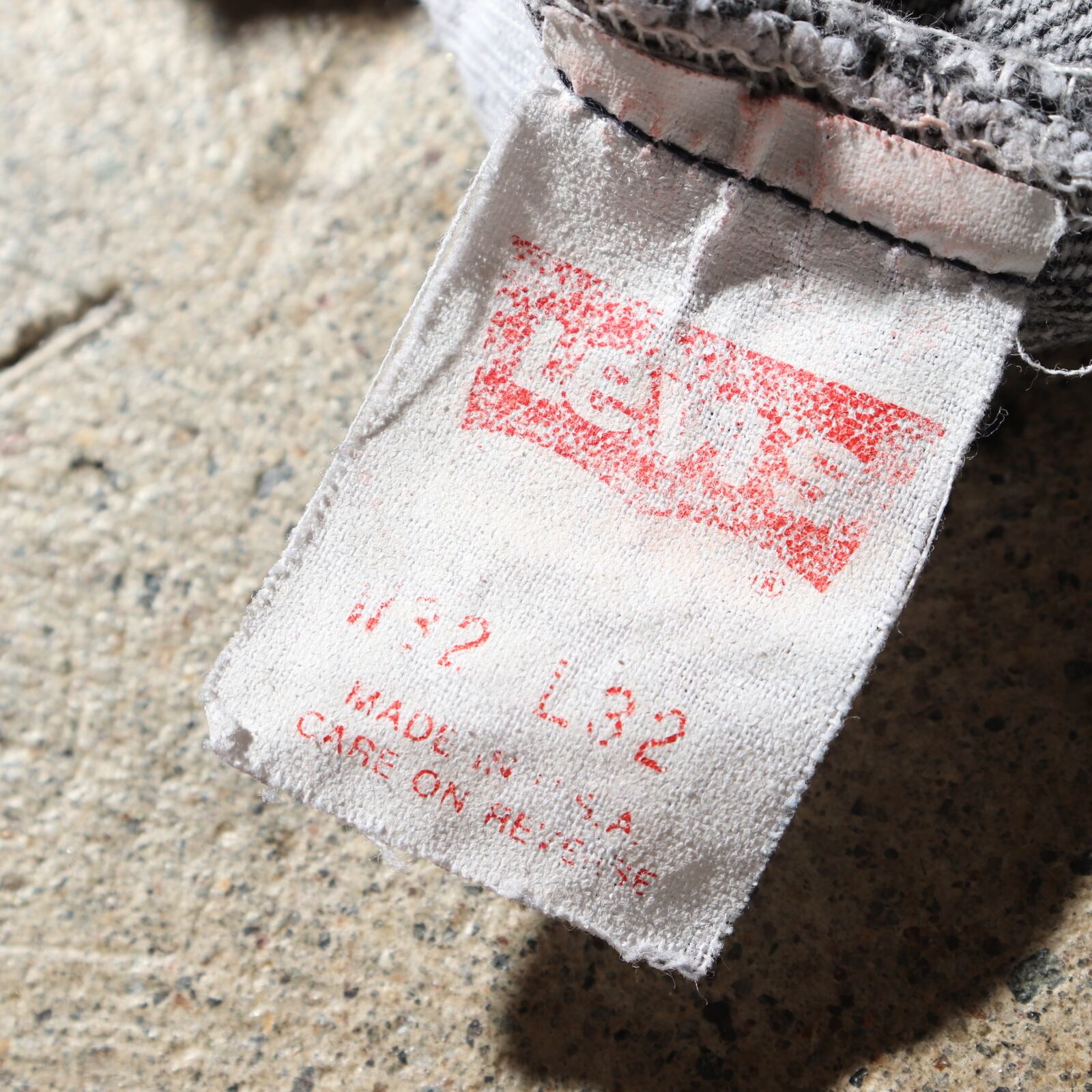 美品 32×32 501 米国製 先染め Levi's ブラックデニムパンツ USA