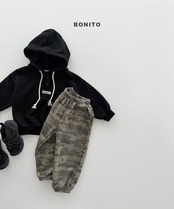 韓国子供服 / BONITO / 26Autumn / 迷彩柄スウェットジョガー/ 秋服 *12M~JM *