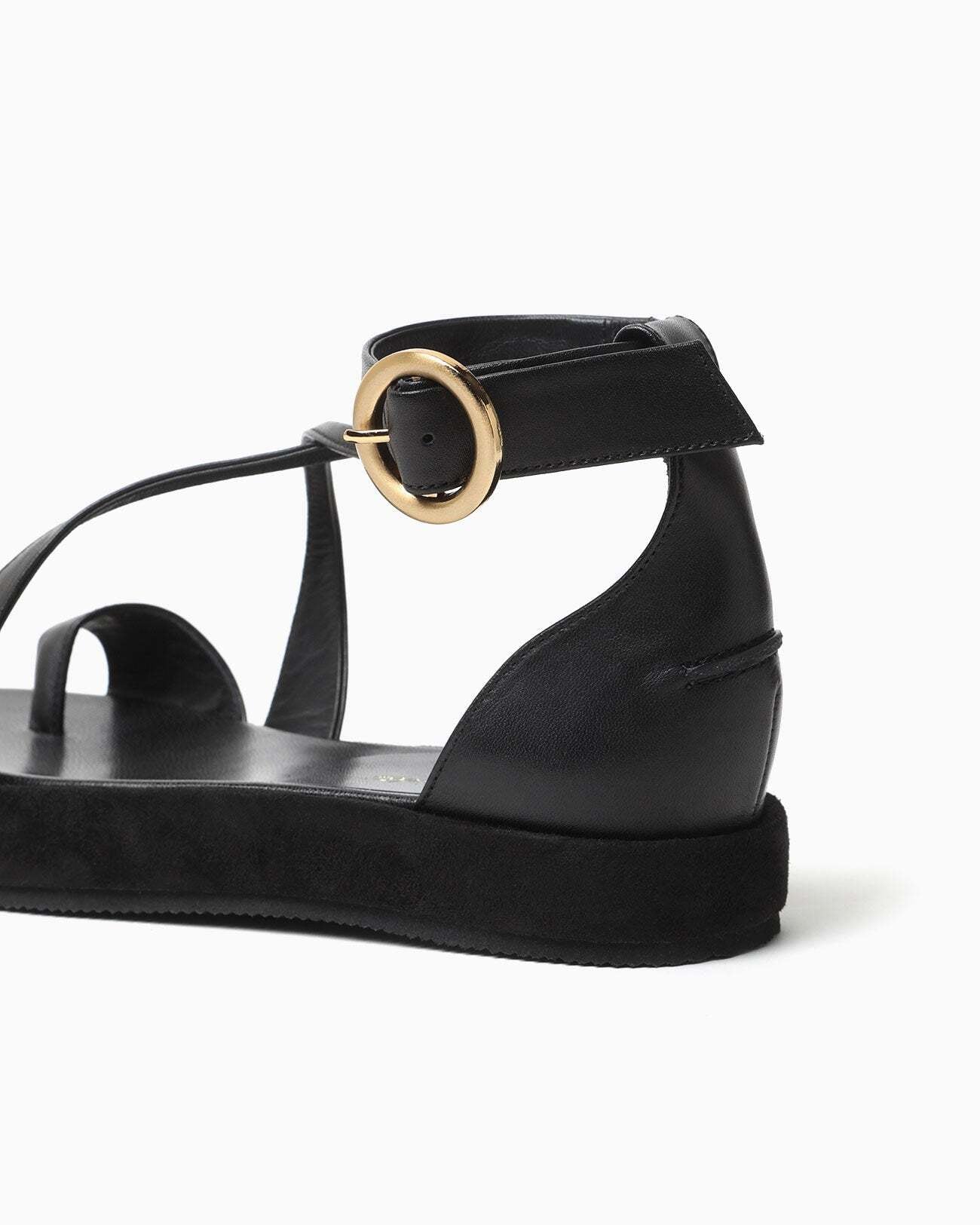 Mame Kurogouchi】Curved Line Ankle Strap Sandals MM22SS-AC308 | Pay ID