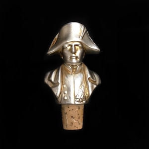 Napoleon silver wine stopper