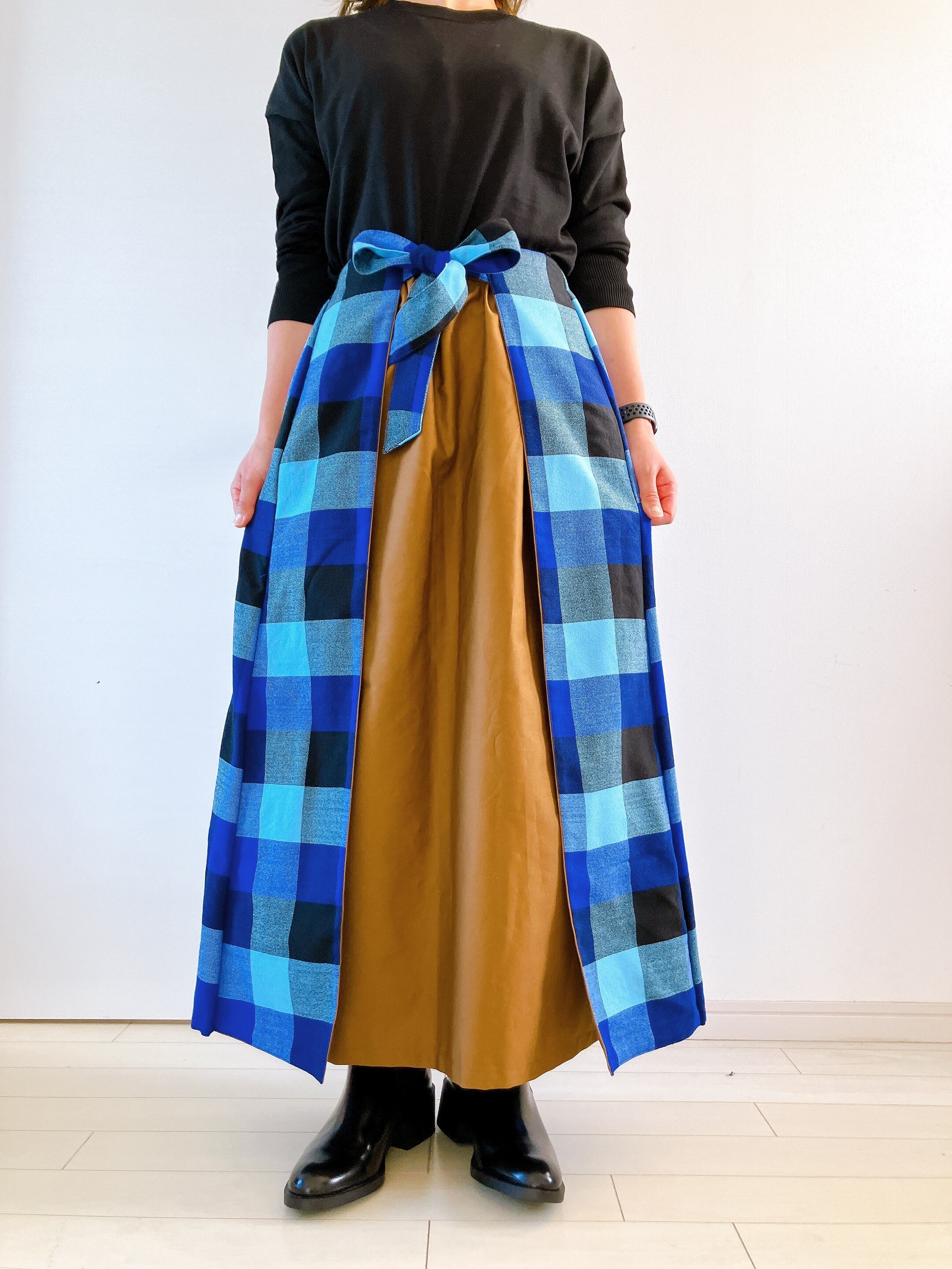 ビリスカート = マサイシュカ blue =