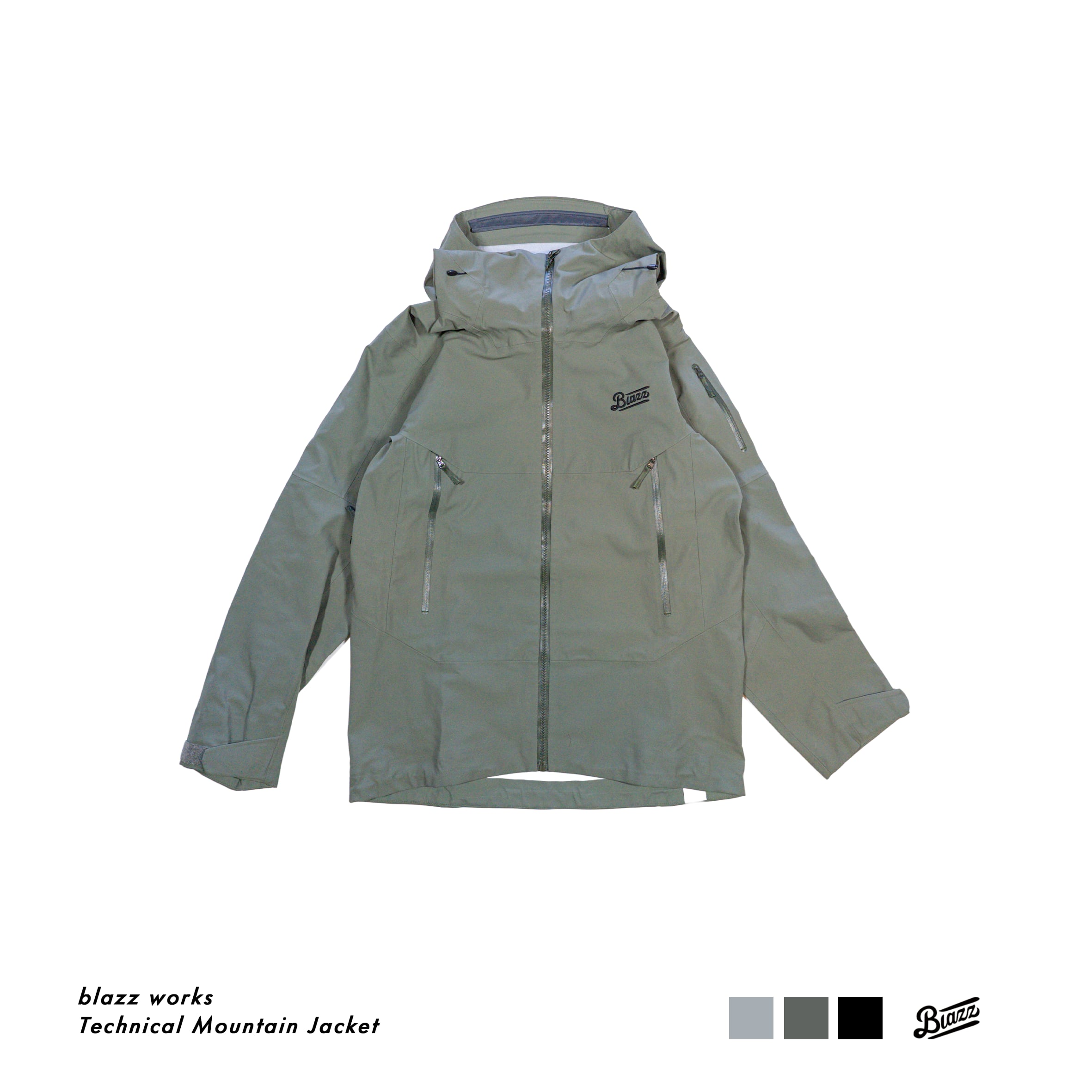 シェルパーカー works BLAZZ MOL53 MU-TON WORKS blazz RAWAX CHITTO 