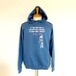 BANKSY HOODIE - Politics　Indigo