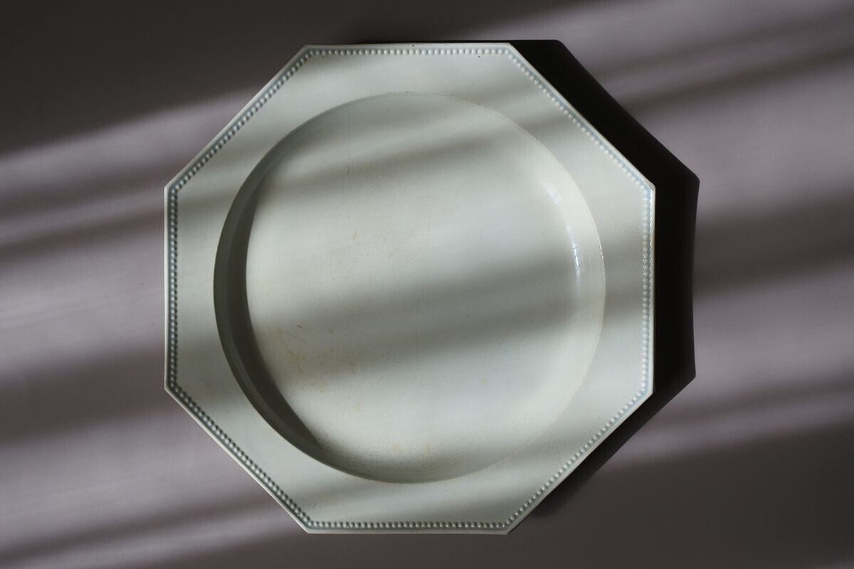 Early 19th C. Octagonal Plate, Paillart & Hautin Choisy D