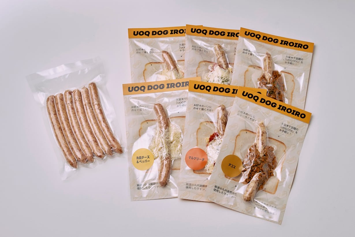 UOQDOG IROIRO基本6本+スモークウインナー6本セット