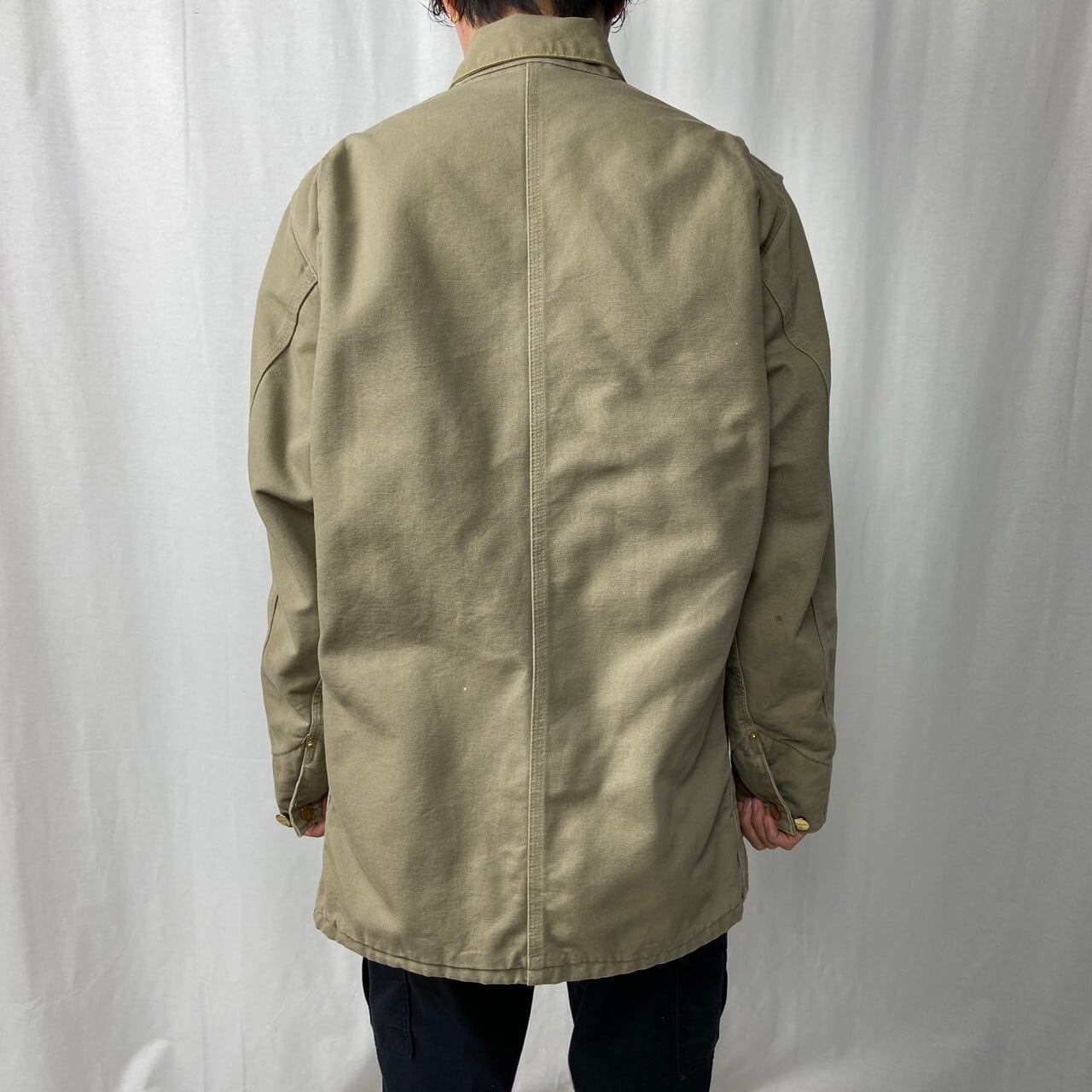 80年代 USA製 Carhartt カーハート ダック地 ミシガンチョアコート 