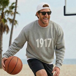 アメリカン ナンバープリントスウェット 2色　S2306