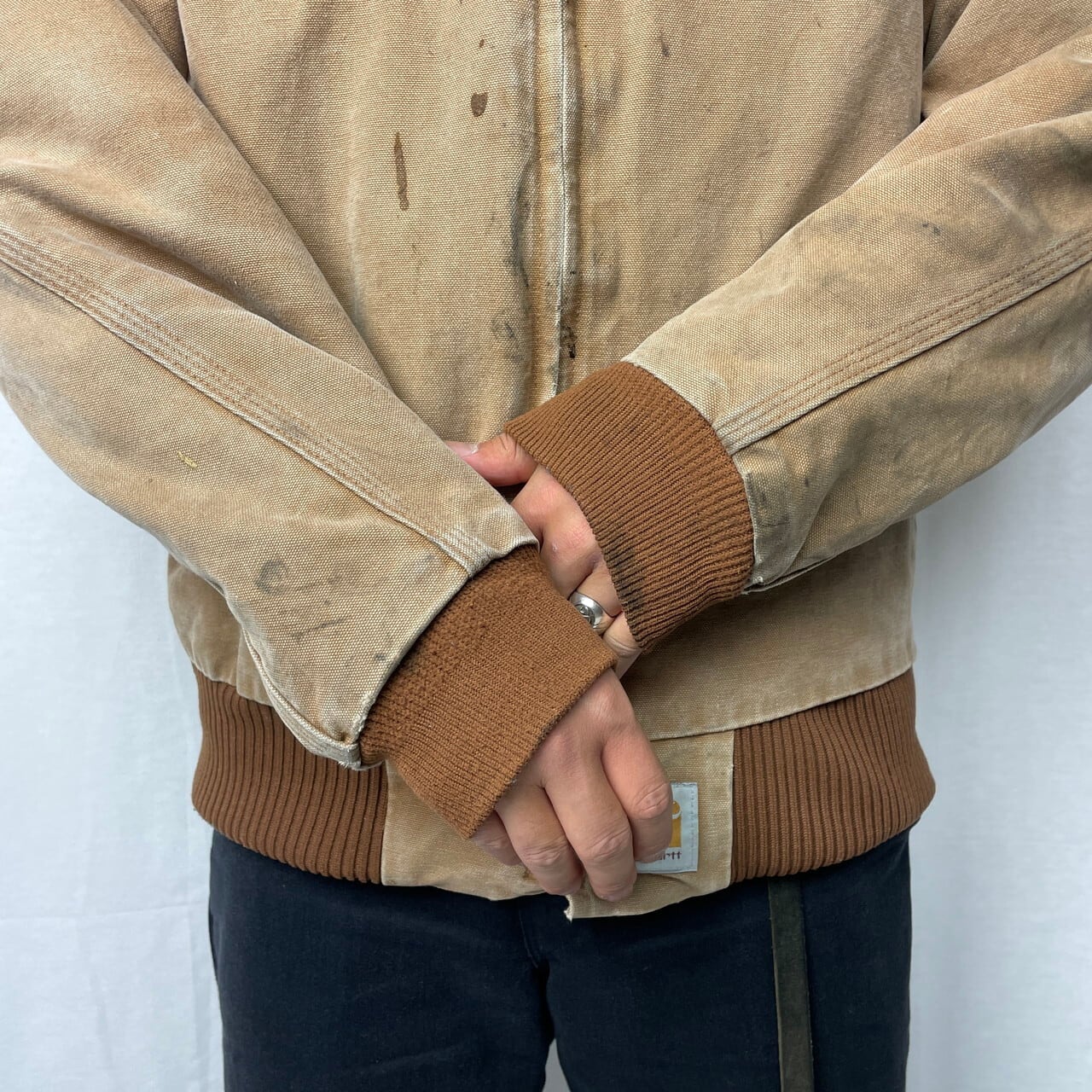 90年代 Carhartt カーハート ダック地 サンタフェジャケット ワーク
