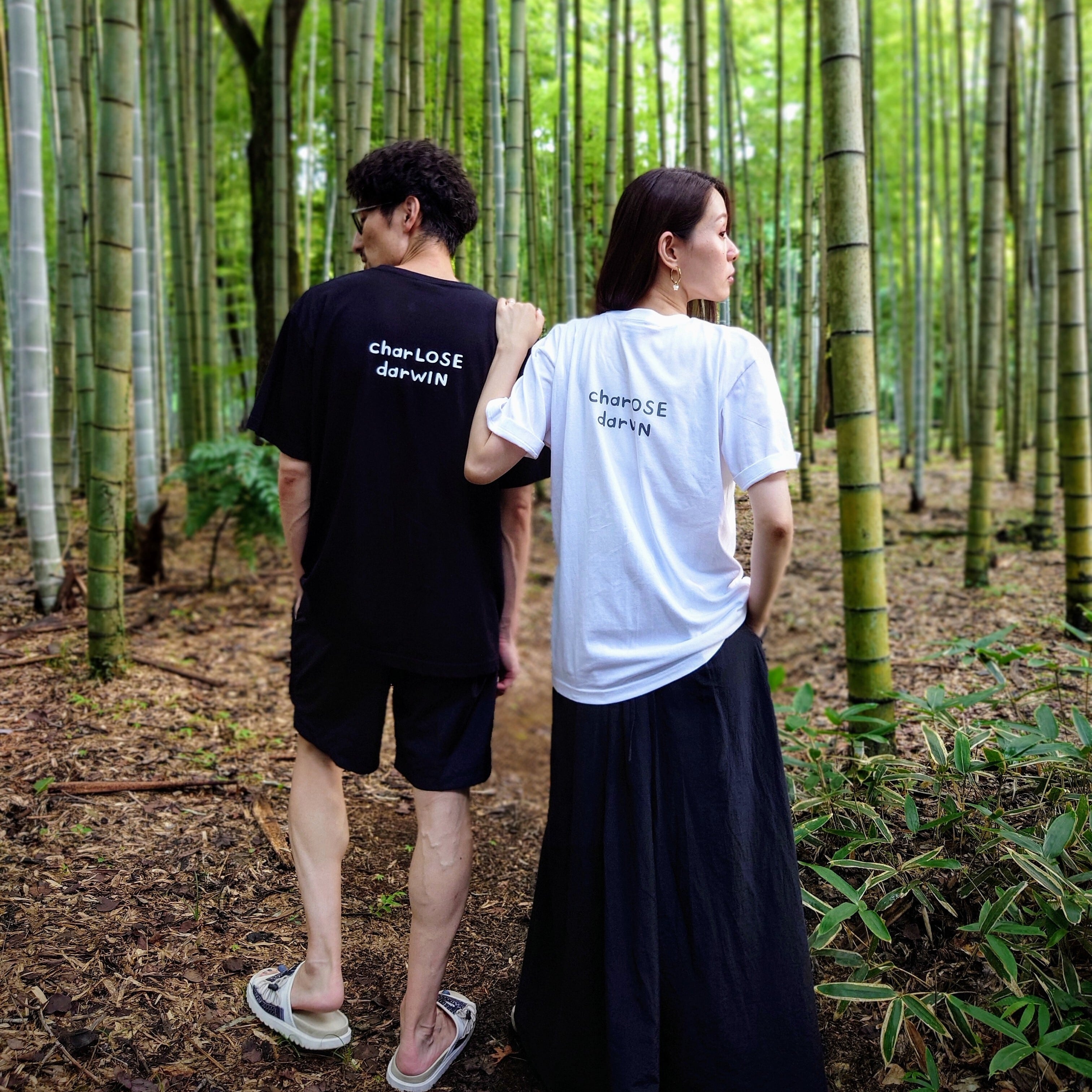 SALE 30%OFF】XOダーウィン T-シャツ “White” | charLOSE darWIN