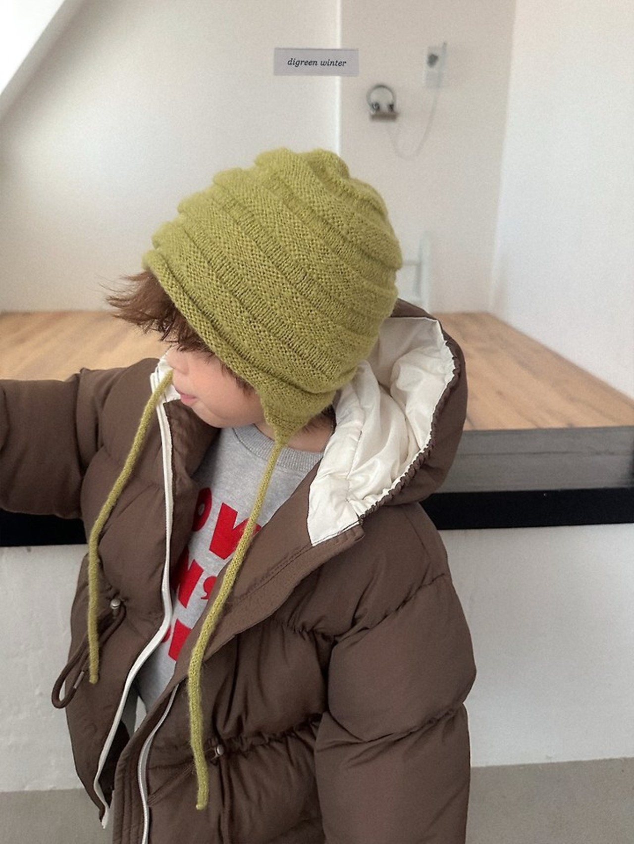 〖取寄〗韓国子供服 / 26winter / Digreen / ポル配色パディング / キッズ / 冬服 *S~2XL*