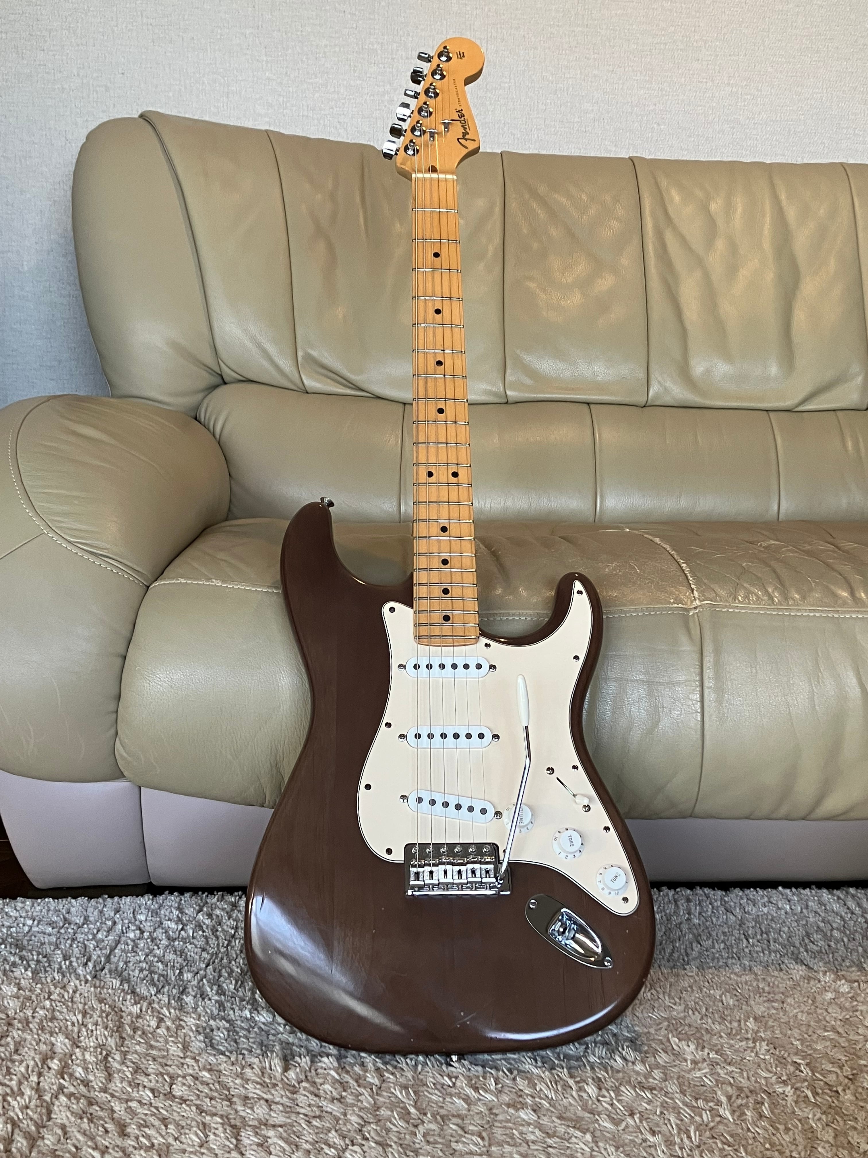 2002 Fender USA Highway One Stratocaster Cocoa Transparent